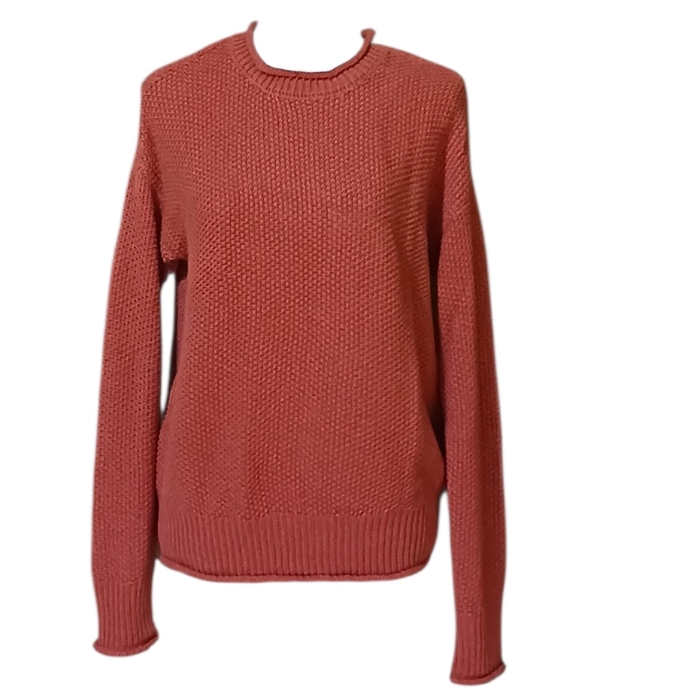 Jessica Simpson Sweater Cozy Rollneck Long Sleeve Red Women's Size Medium New